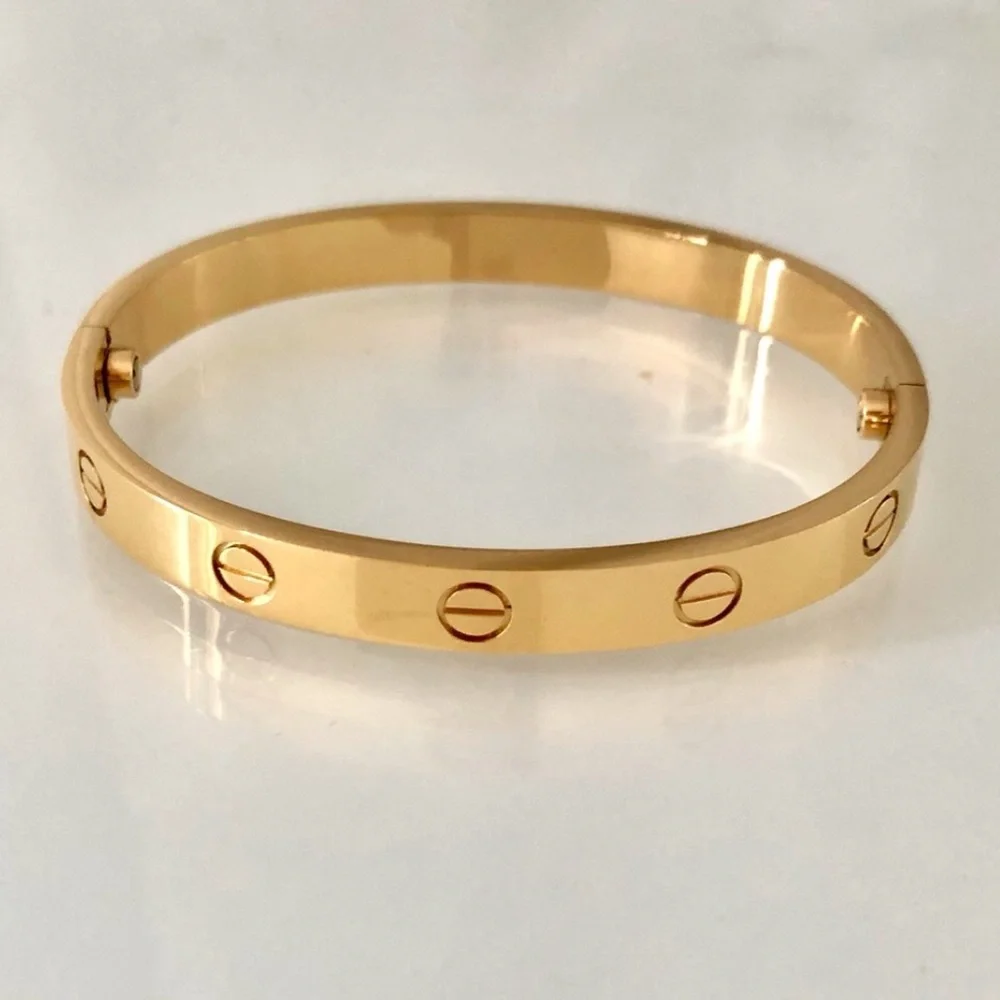 Gold Screw Bracelet Classic Model